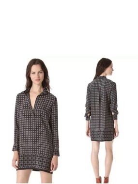 Vince Silk Shift Dress / Tunic Size 12